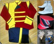 kostum drumband sd 1 stel